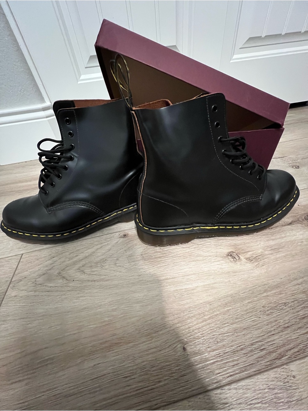 Dr. Martens Black Boots - Picture 2 of 3